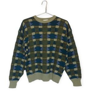 Vintage Funky Grandpa Sweater